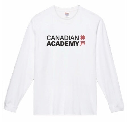 Long Sleeve T-Shirt CA Logo - White