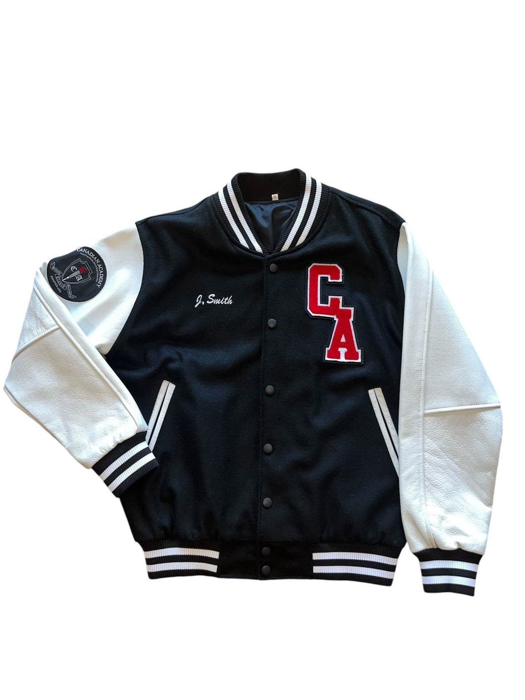 2025 CA Letterman Jacket Leather Sleeve - Includes Custom Embroidered Name