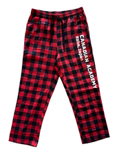 Load image into Gallery viewer, CA Pajama Pants - Large Check Black &amp; Red
