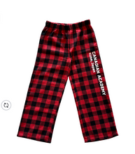 Load image into Gallery viewer, CA Pajama Pants - Large Check Black &amp; Red
