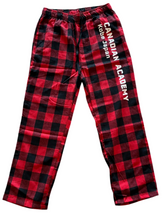 Load image into Gallery viewer, CA Pajama Pants - Large Check Black &amp; Red
