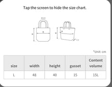 Load image into Gallery viewer, Canvas Tote Bag - Large Size
